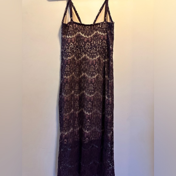 Purple Lace Lingerie style dress - Picture 6 of 9